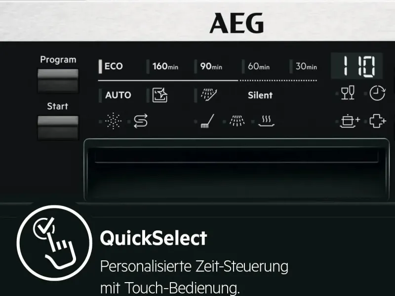 AEG 7000 GS767EXTI dishwasher — view 3