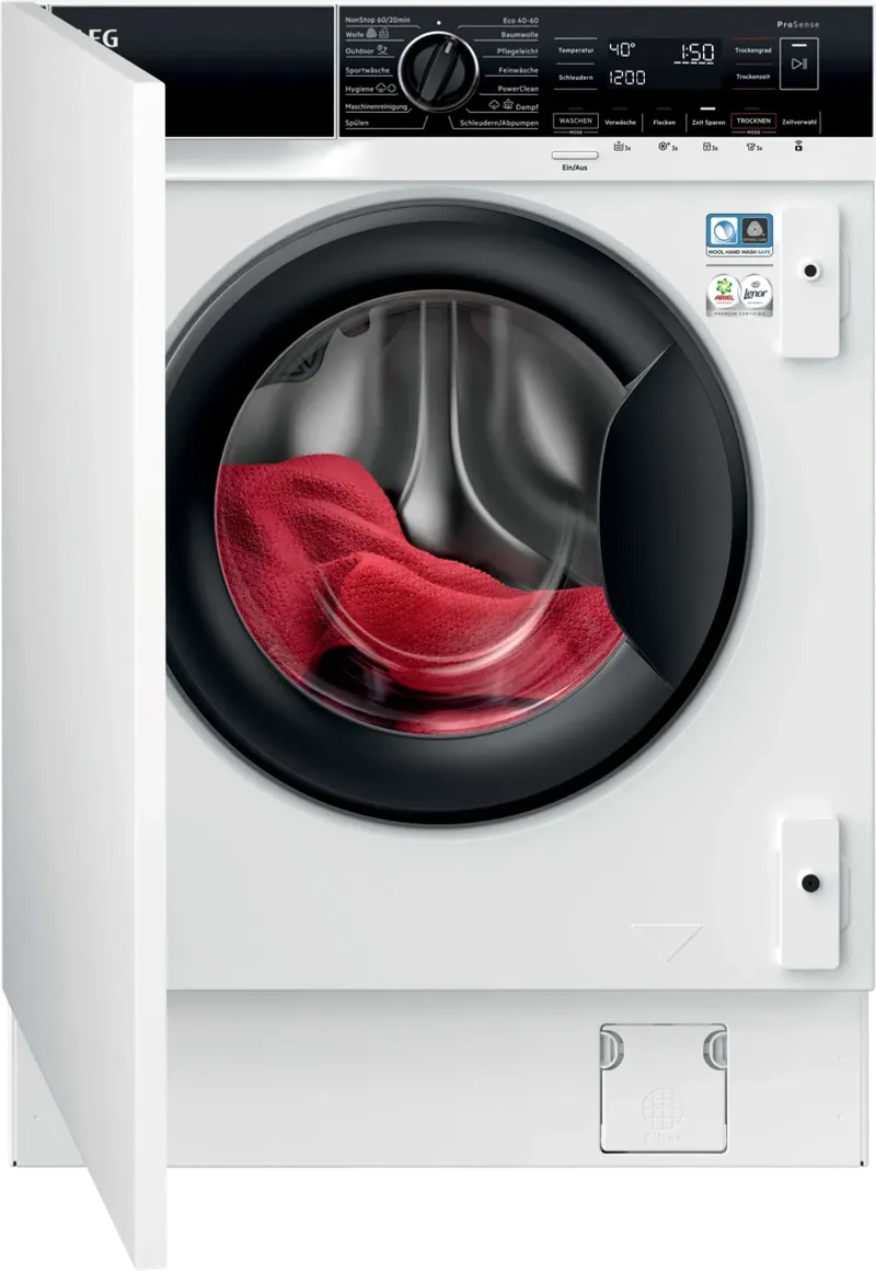 AEG 8000 LWR8WI7680 washer-dryer — view 1