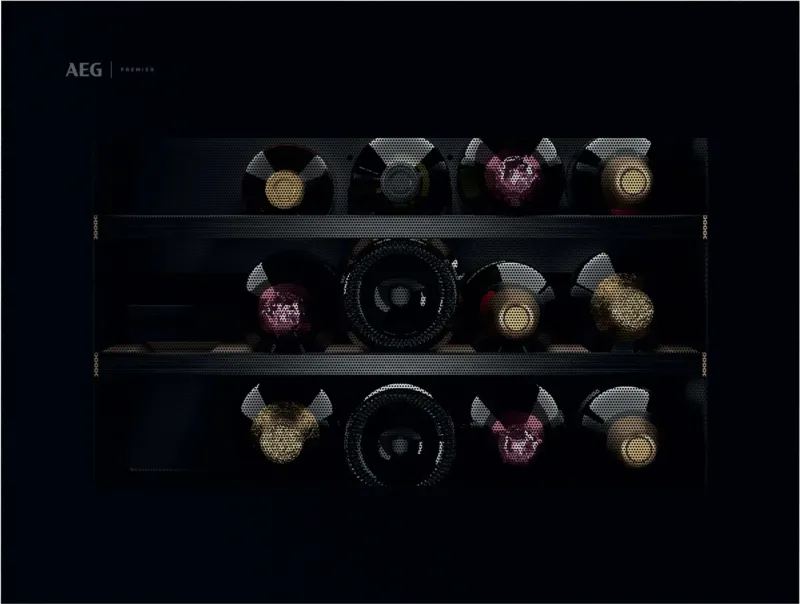 AEG CW6000B wine cooler — view 1