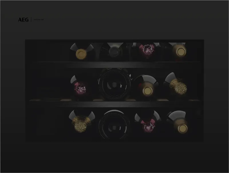 AEG CW6000T wine cooler — view 1