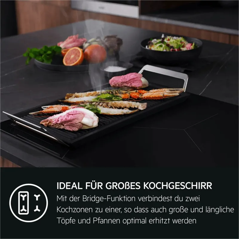 AEG 8000 Boil & Fry KIB8845IB hob — view 4