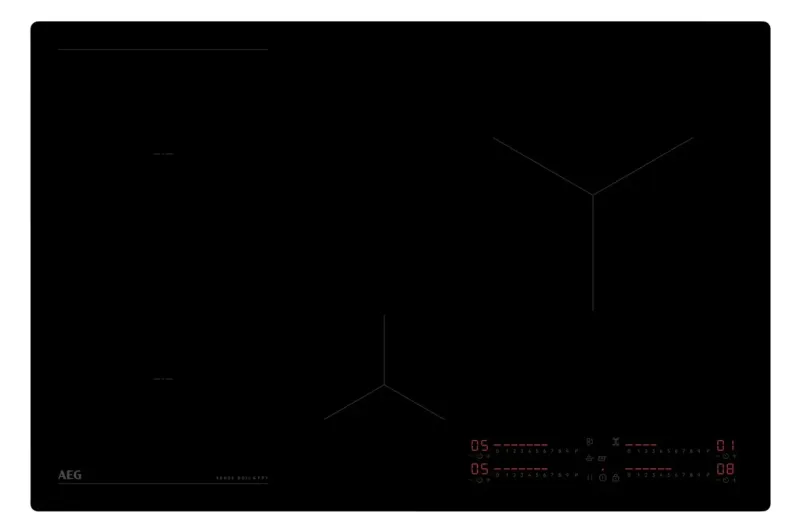 AEG 8000 Boil & Fry KIB8845IB hob — view 1