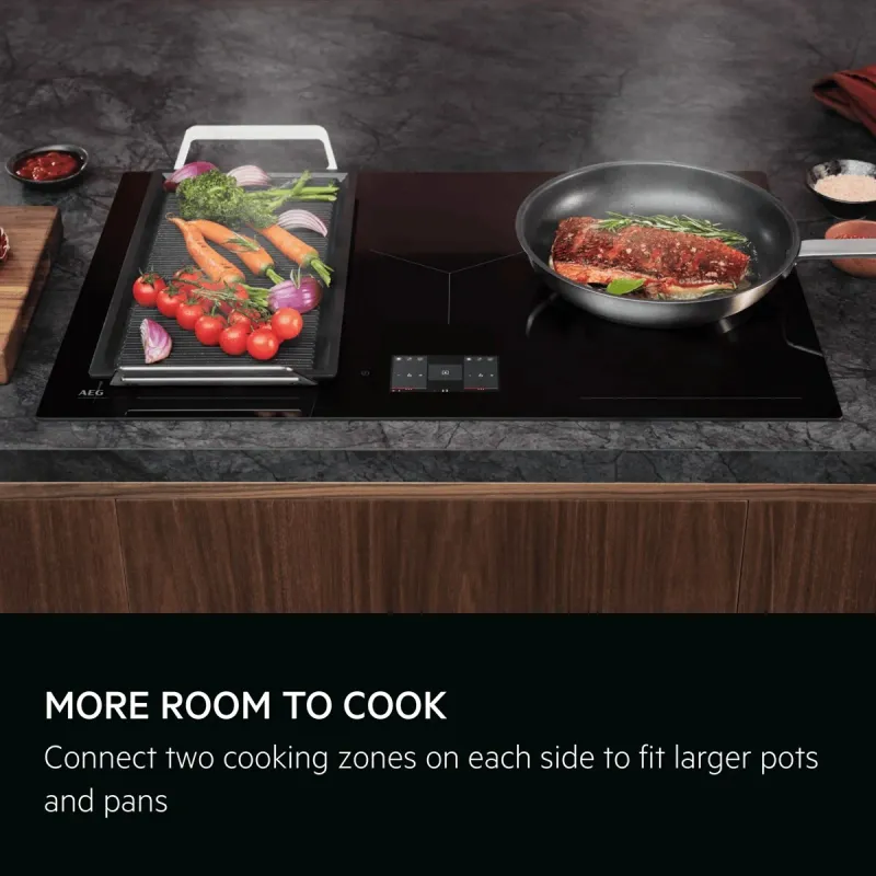 AEG 9000 SensePro KID9858AB hob — view 2