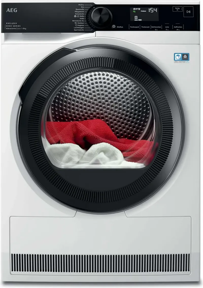 AEG TR9H75680 tumble dryer — view 1