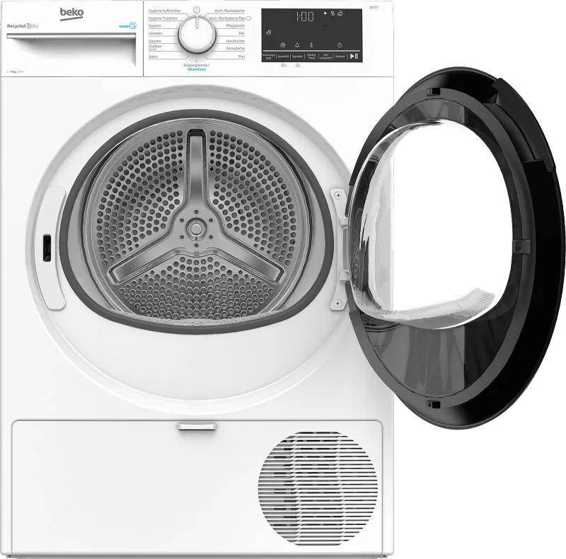 Beko B3T41239 (7 kg, heat-pump) tumble dryer — view 3