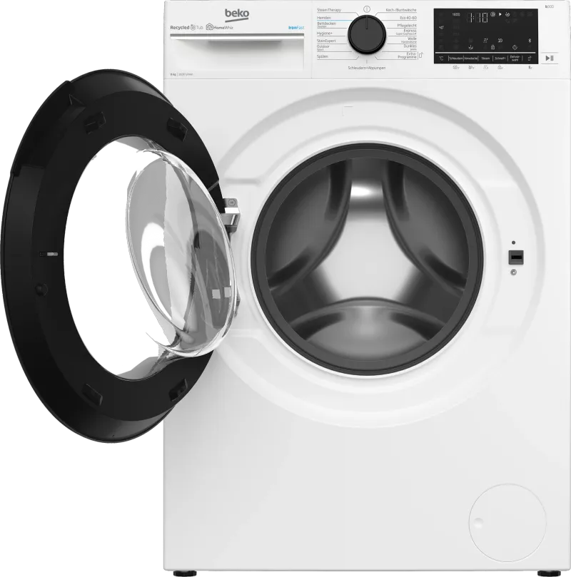 Beko B3WFR58615W (8 kg, 1600 rpm) washing machine — view 3
