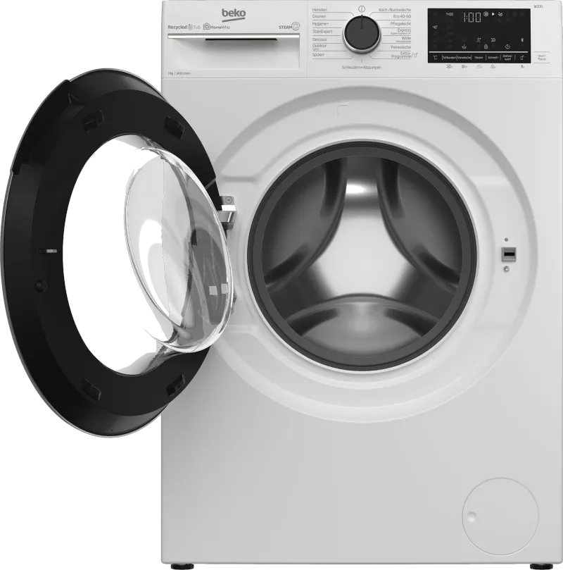 Beko B3WFU57413W (7 kg, 1400 rpm) washing machine — view 3