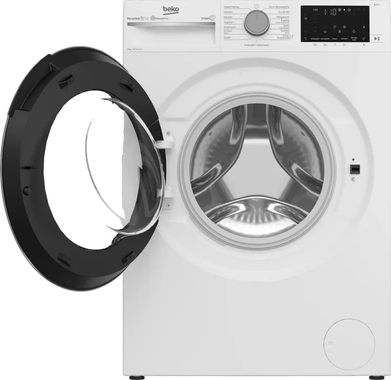 Beko B3WFU58415W1 (8 kg, 1400 rpm) washing machine — view 3