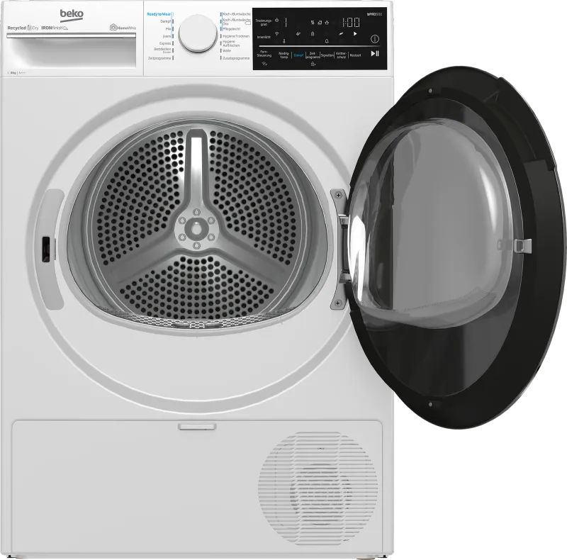Beko B5T62243W (8 kg, heat-pump) tumble dryer — view 3