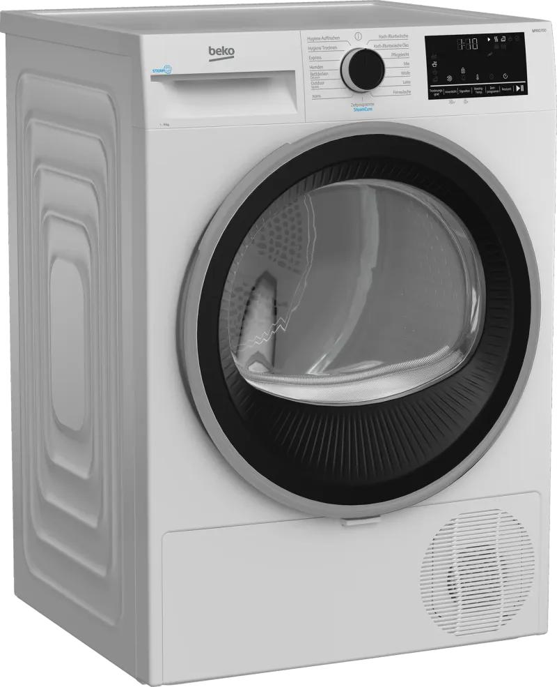Beko B5T68219 (8 kg, heat-pump) tumble dryer — view 2