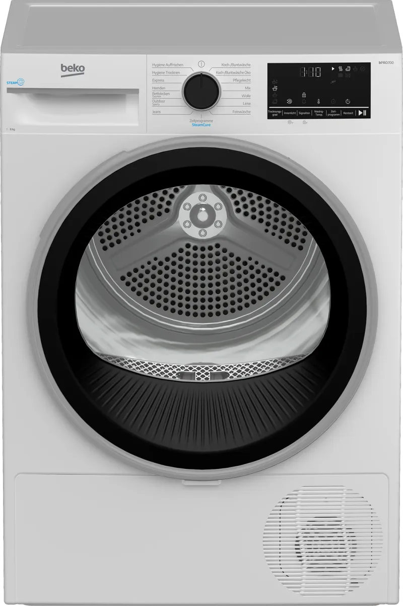 Beko B5T68219 (8 kg, heat-pump) tumble dryer — view 1