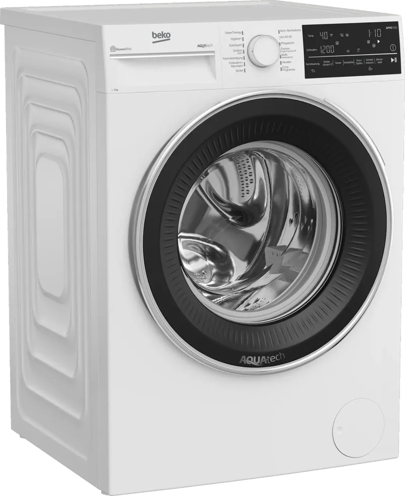 Beko B5WFT89418W (9 kg, 1400 rpm) washing machine — view 2