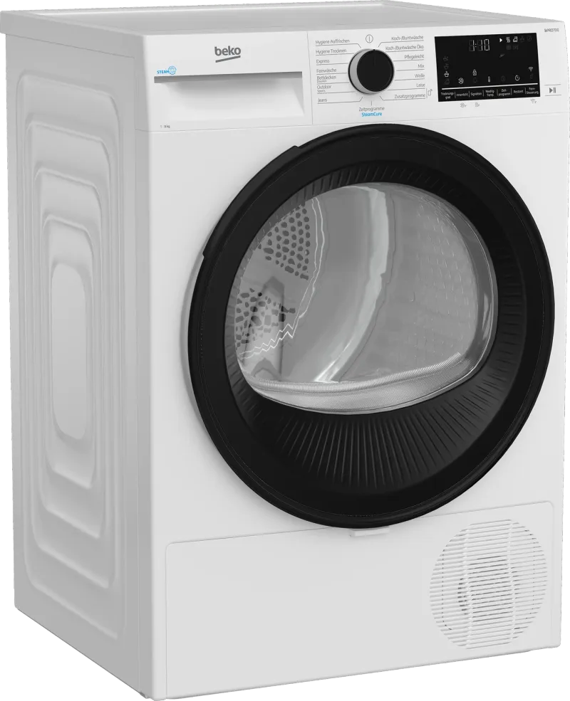 Beko B7T88209 (8 kg, heat-pump) tumble dryer — view 2