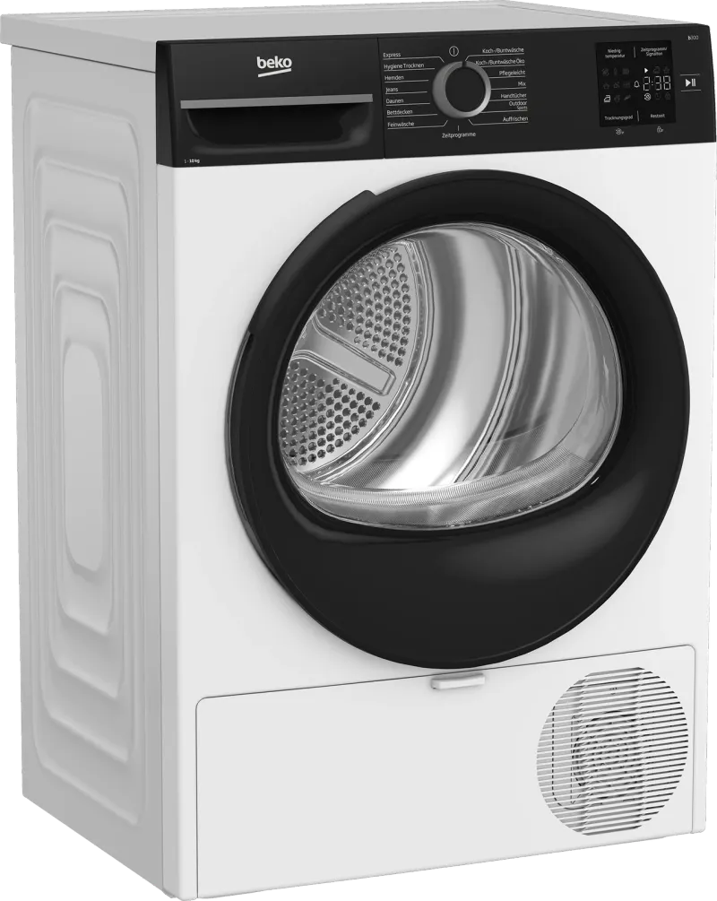 Beko BM3T30230W (10 kg, heat-pump) tumble dryer — view 2