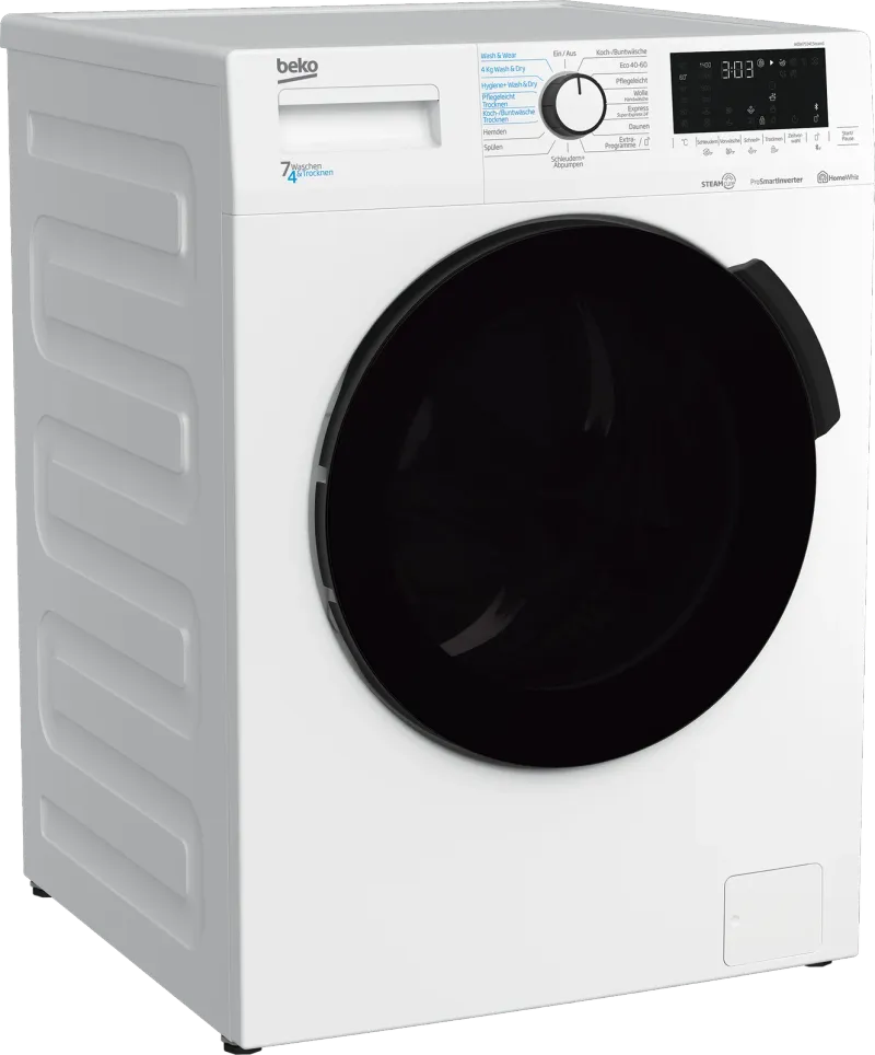 Beko WDW75141Steam1 (7/4 kg, 1400 rpm) washer-dryer — view 2