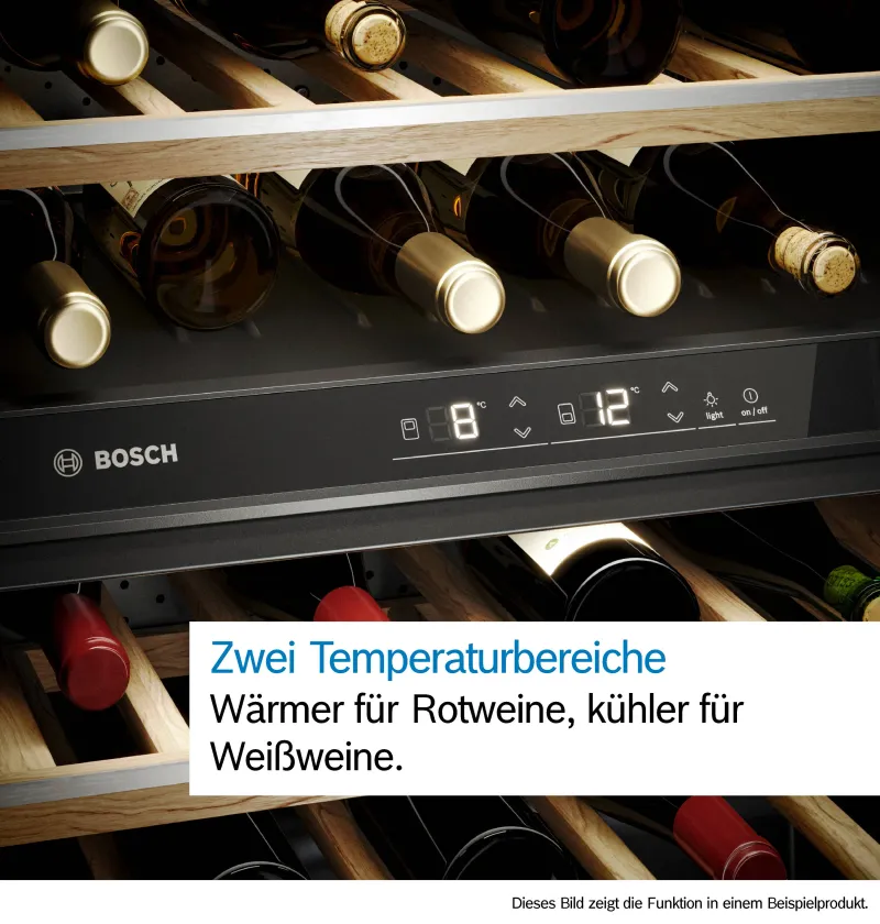 Bosch Serie 6 KWK16ABGB wine cooler — view 2