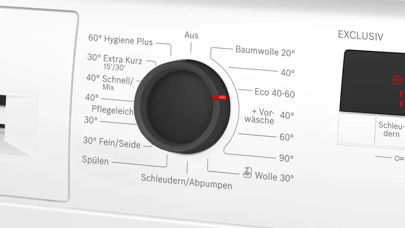Bosch Serie 2 WGE02490 washing machine — view 3