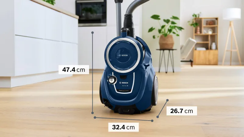 Bosch Serie 6 (bagless) vacuum cleaner — view 2