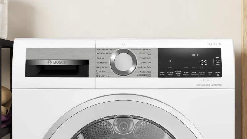 Bosch Serie 6 WQG235D90 tumble dryer — view 2