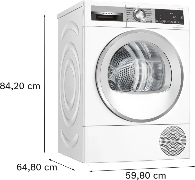 Bosch Serie 6 WQG235D90 tumble dryer — view 5