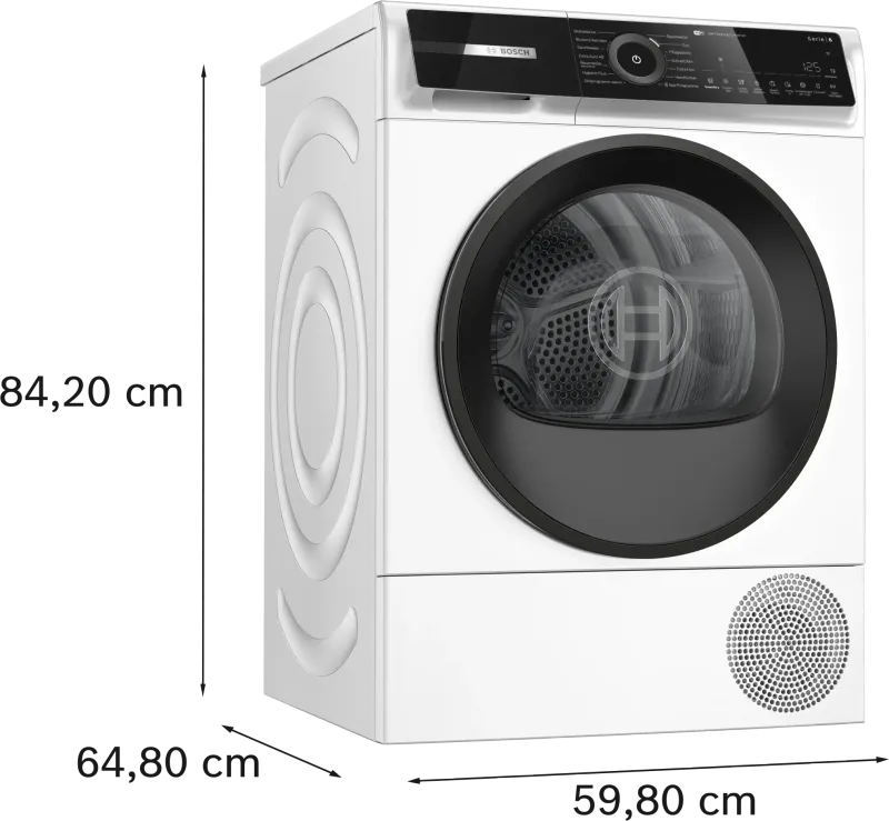 Bosch Serie 6 WQN246D41 tumble dryer — view 5