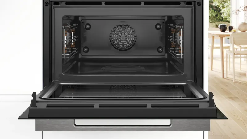 Bosch Serie 8 Einbau-Kompaktbackofen mit Mikrowellenfunktion CMG7241B1 oven — view 3