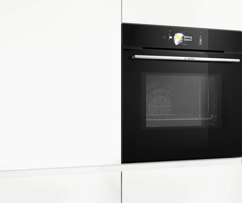 Bosch Serie 8 Einbau-Backofen mit Mikrowellenfunktion HMG778NB1 oven — view 1