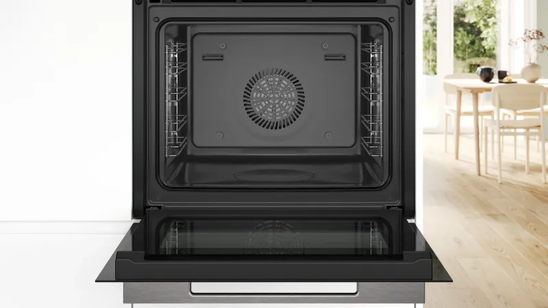 Bosch Serie 8 Einbau-Dampfbackofen HSG7364B1 oven — view 3