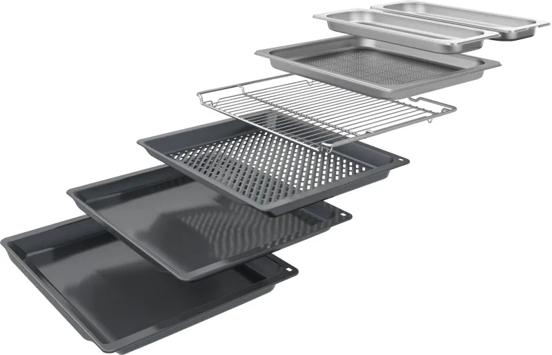 Bosch Serie 8 Einbau-Dampfbackofen HSG7364B1 oven — view 5