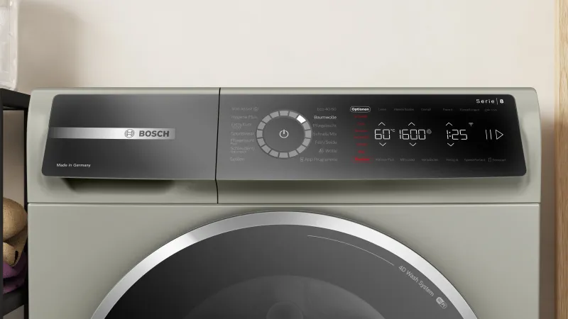Bosch Serie 8 WGB2560X1 washing machine — view 2
