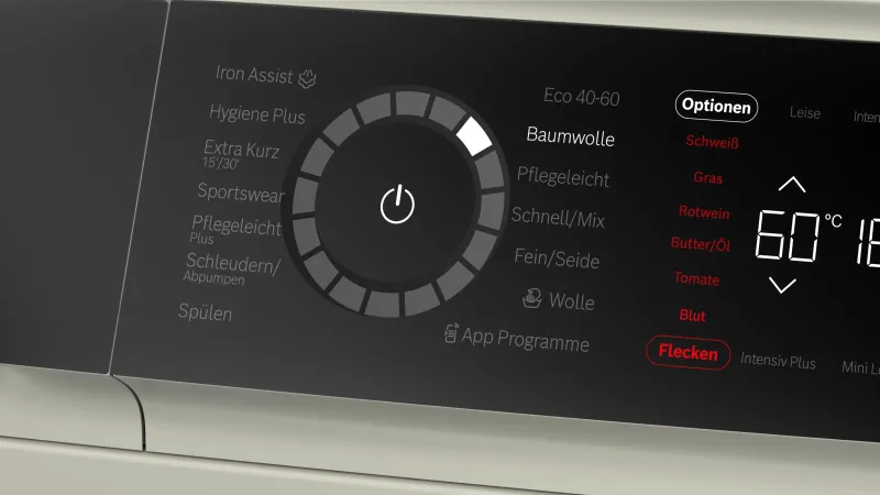Bosch Serie 8 WGB2560X1 washing machine — view 3