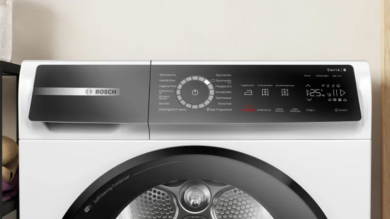 Bosch Serie 8 WQB245B40 tumble dryer — view 2