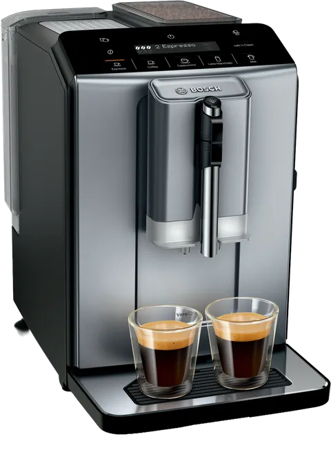 Bosch Serie 2 VeroCafe TIE20504 (Diamond titanium metallic) coffee machine
