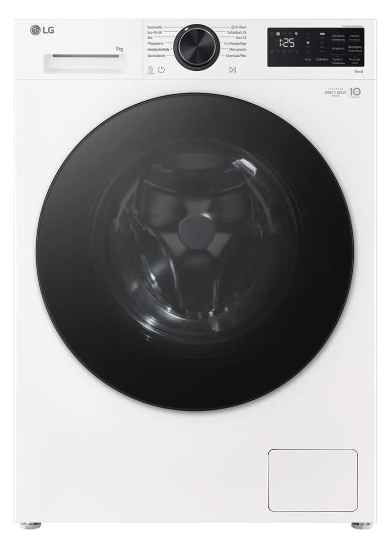 LG F2X7SLIM9 (AI DD, TurboWash 360) washing machine — view 1