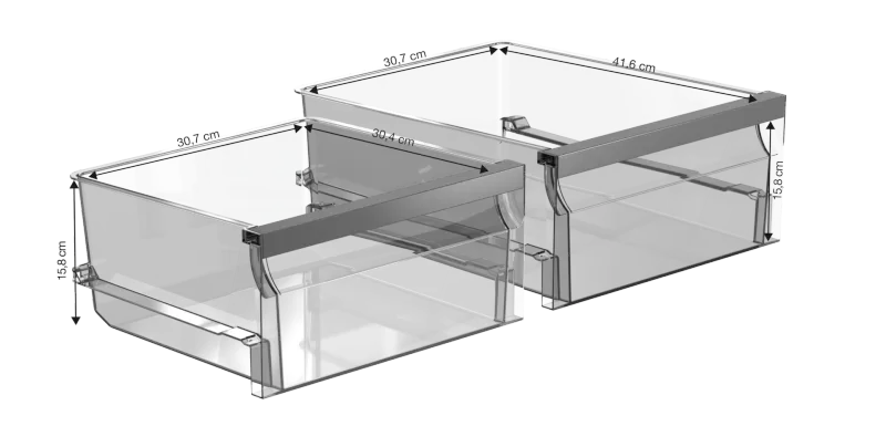 Miele KFFD 6867 Obsidianschwarz matt refrigerator — view 4
