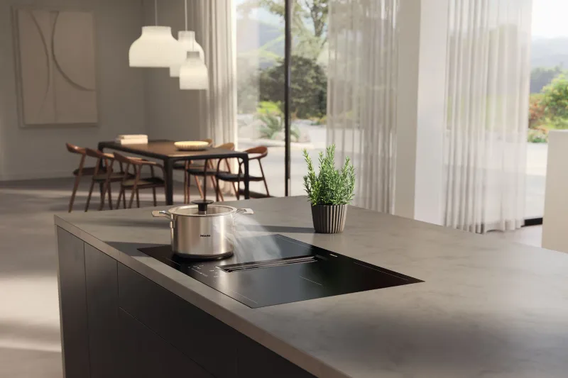 Miele KMDA 7876-1 FL MattFinish hob — view 2