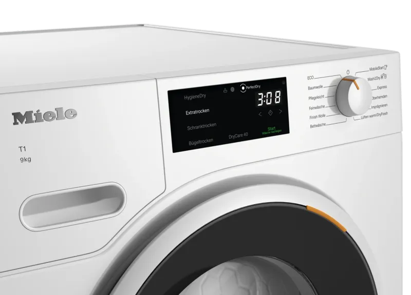 Miele TWD640WP 9kg tumble dryer — view 3