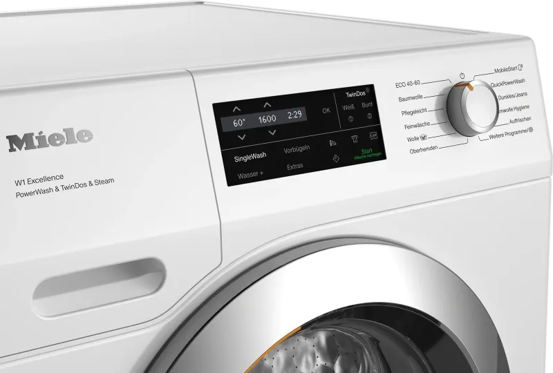 Miele WEJ895 WPS PWash&TDos&Steam washing machine — view 3