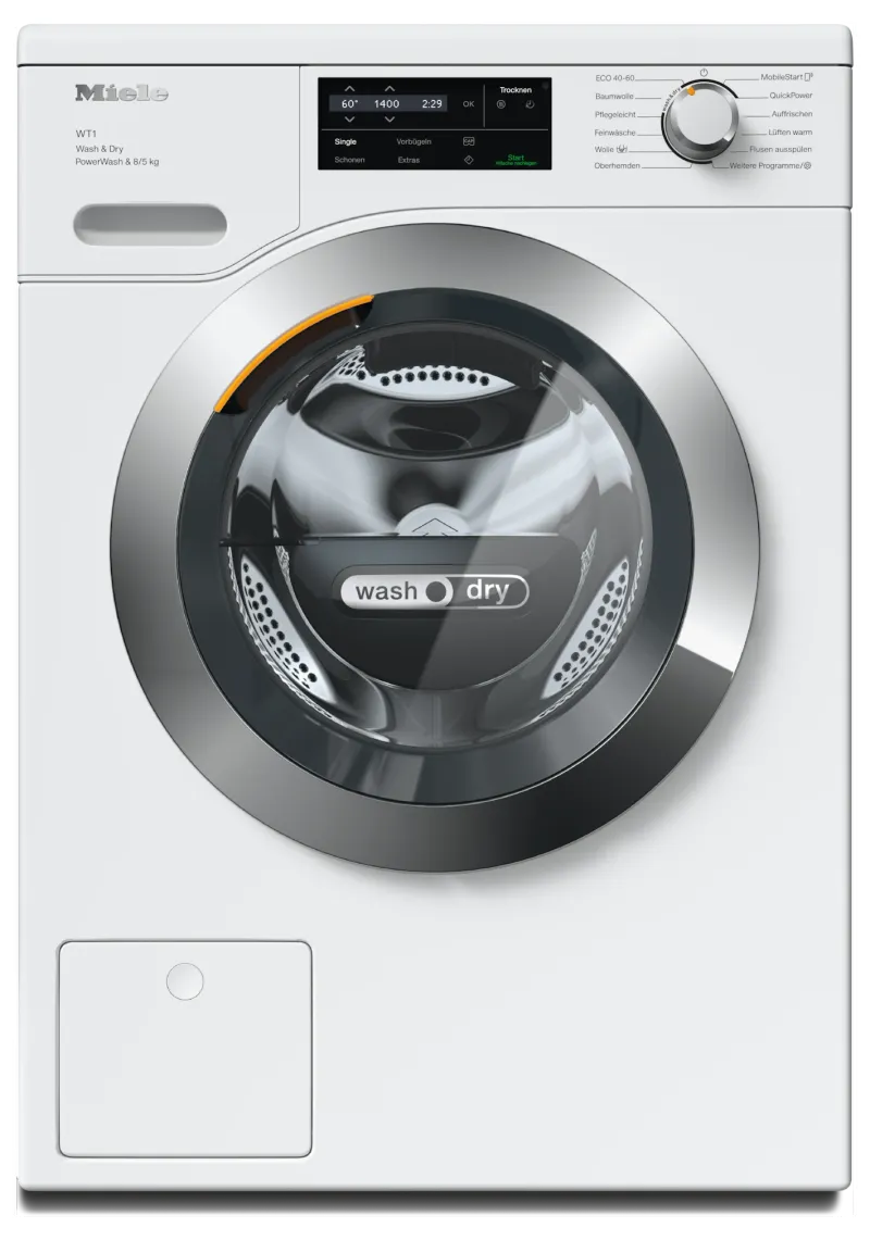 Miele WTI360 WPM PWash 8/5kg washer-dryer — view 1