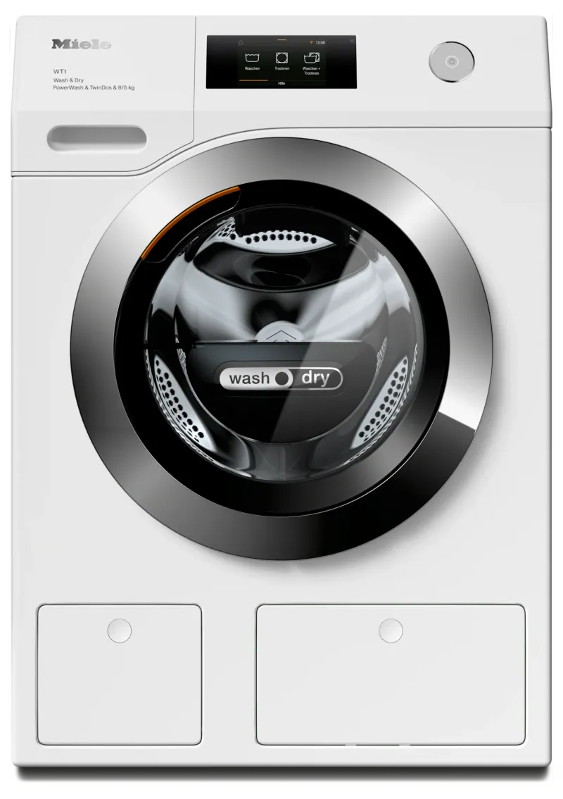Miele WTR870WPM PWash&TDos 8/5kg washer-dryer — view 1