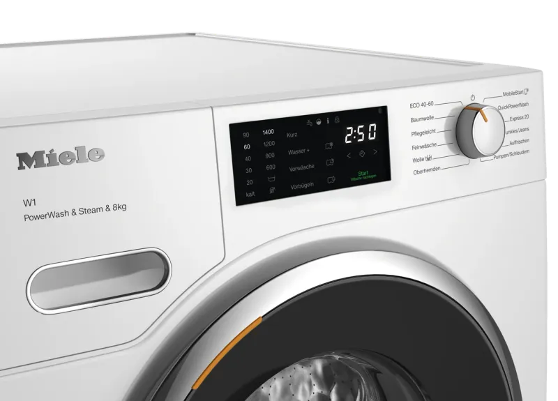 Miele WWE380 WPS PWash&Steam&8kg washing machine — view 3