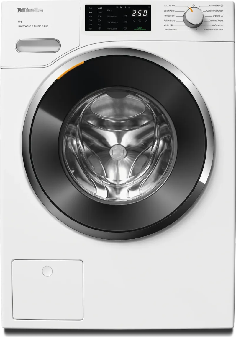 Miele WWE380 WPS PWash&Steam&8kg washing machine — view 1