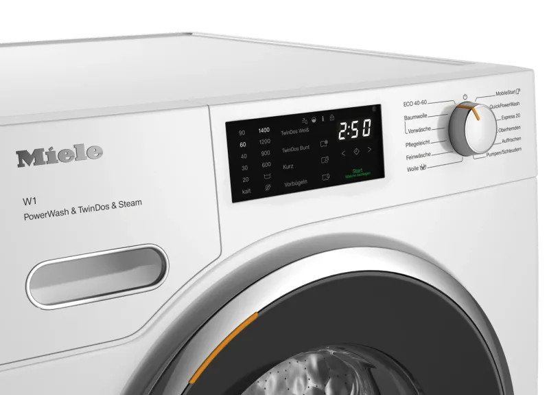 Miele WWG880 WPS PWash&TDos&Steam washing machine — view 3