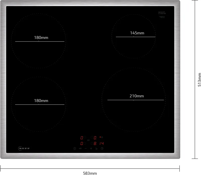 Neff T46SBE1L0 (N 50) hob — view 3
