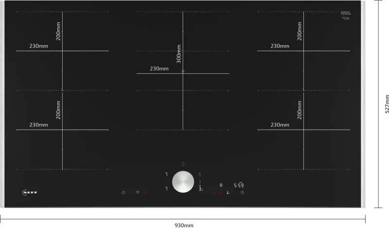 Neff T69TTX4L0 (N 90) hob — view 4