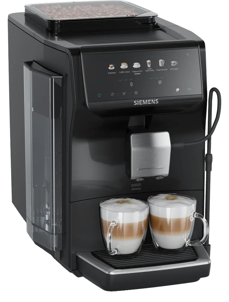 Siemens EQ500 iAroma TP551E07 coffee machine — view 1