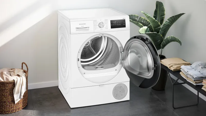 Siemens iQ300 WT45HV0EM tumble dryer — view 4