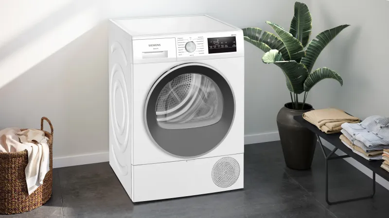 Siemens iQ300 WT45HV0EM tumble dryer — view 5