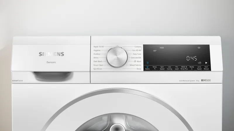 Siemens iQ500 WG44G209GB washing machine — view 1