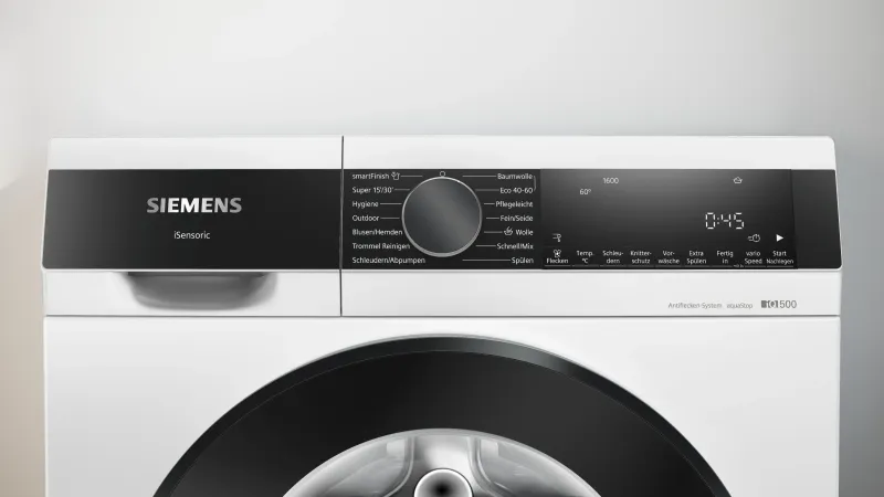 Siemens iQ500 WG56G2Z41 washing machine — view 2
